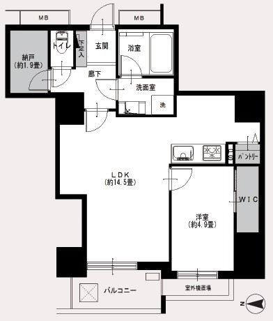 パークシティ杉並セントラルタワー-間取り