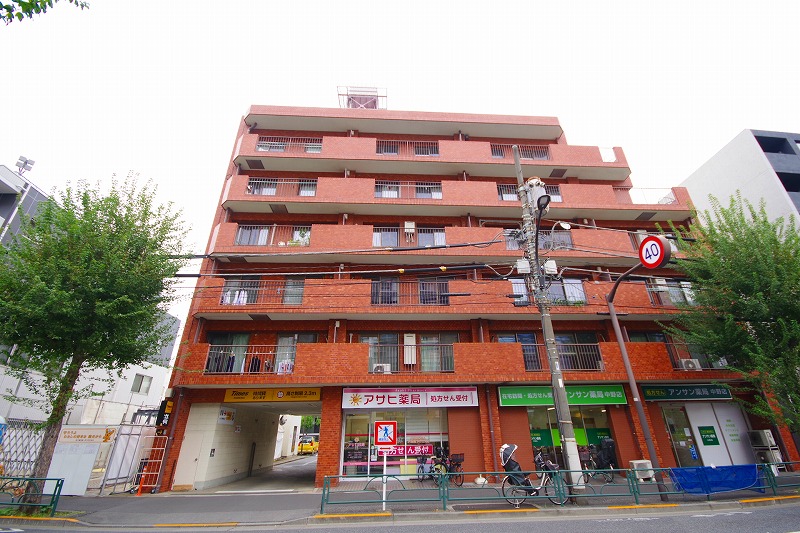 中野ダイヤハイツ　外観キャッチ