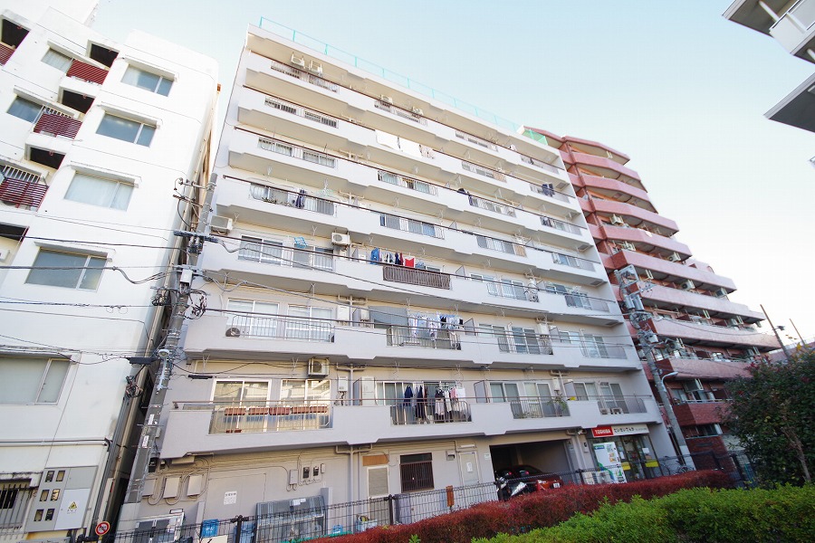 マンション方南町外観キャッチ