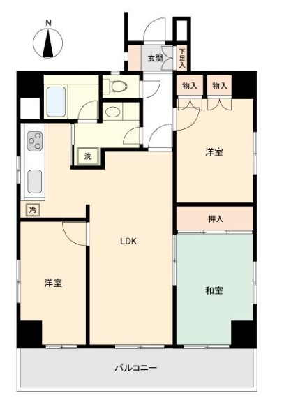 リモージュ南台-間取り