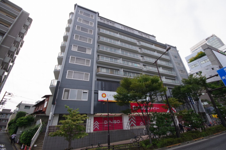 中野坂上不二ハイツ外観キャッチ