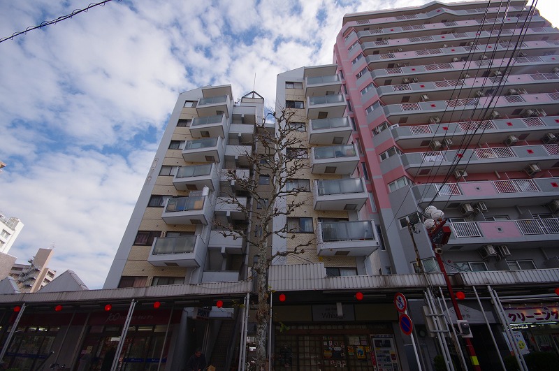 ハイファイフラット　外観キャッチ