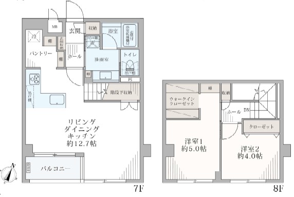 モンテベルデ新中野-間取り