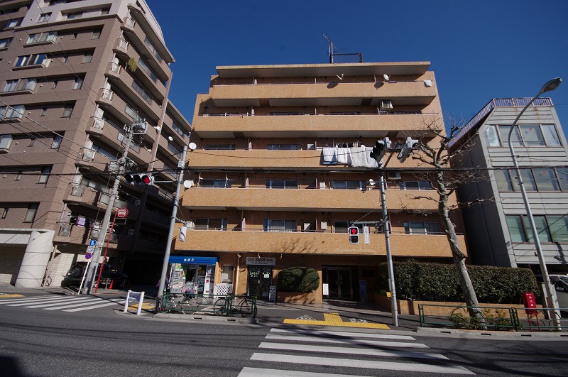 ライオンズマンション新中野　外観キャッチ