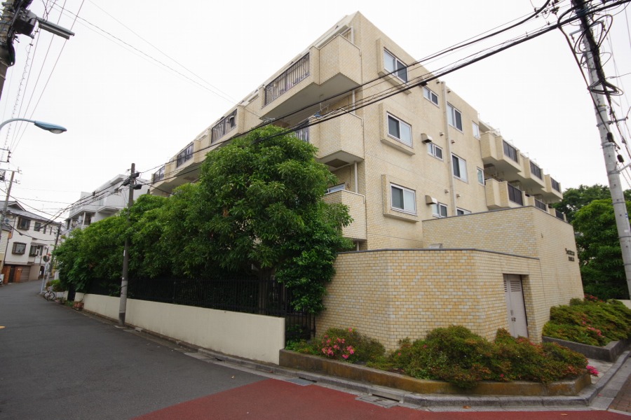 ライオンズマンション杉並堀ノ内外観キャッチ