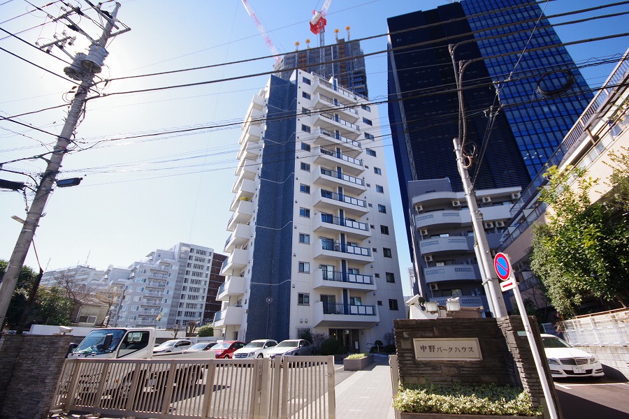 中野パークハウス外観キャッチ