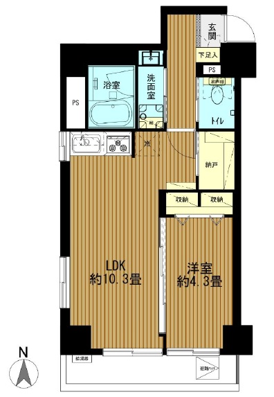 キクエイパレス中野坂上-間取り