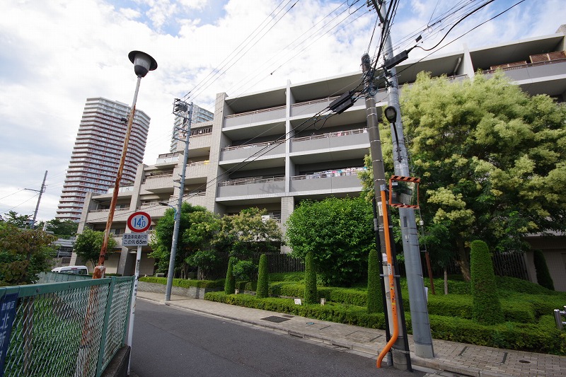 クレストレジデンス東中野　外観キャッチ