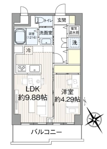 ドルミ中野弥生町-間取り