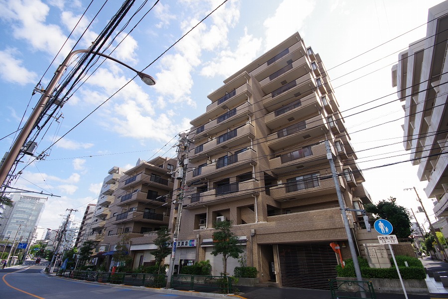 マートルコート東中野グラン外観キャッチ