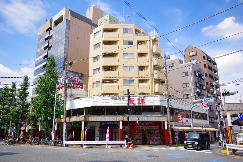 ライオンズステーションプラザ新中野外観キャッチ