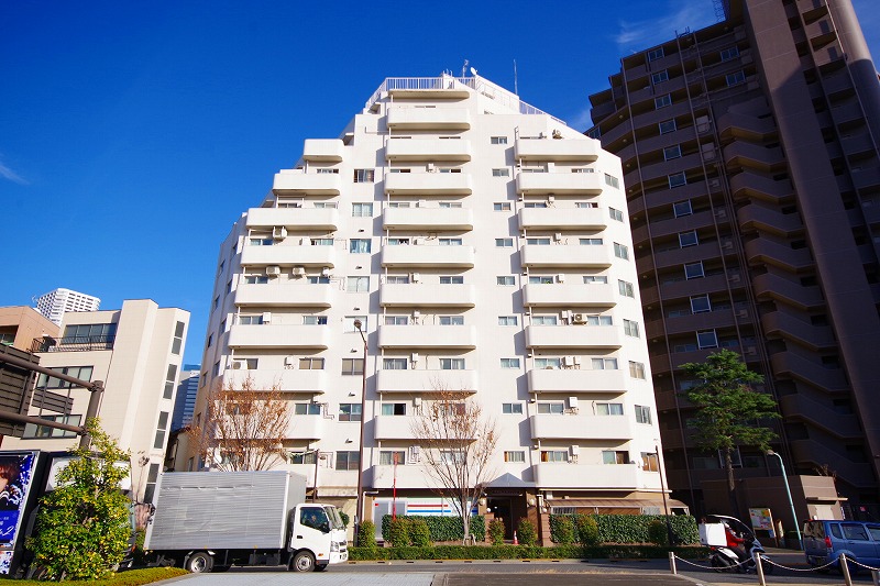 中野坂上マンション　外観キャッチ