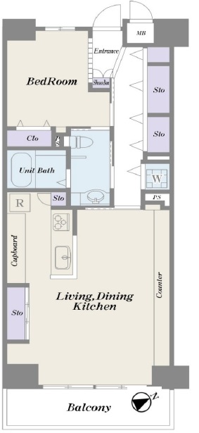 アンサンブル新中野-間取り