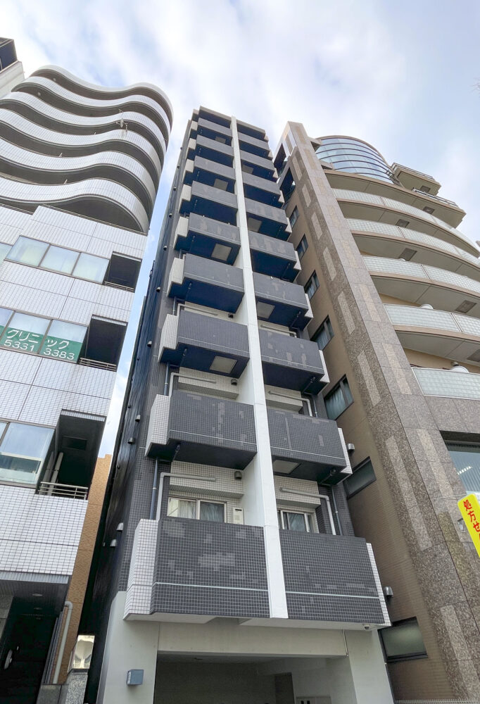ラグジュアリーアパートメント東中野Ⅱ　外観キャッチ