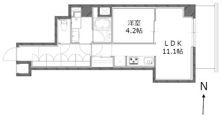 中野プリンスマンション-間取り