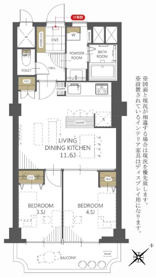 富士見ステータス-間取り