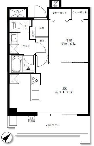 山手ビル-間取り