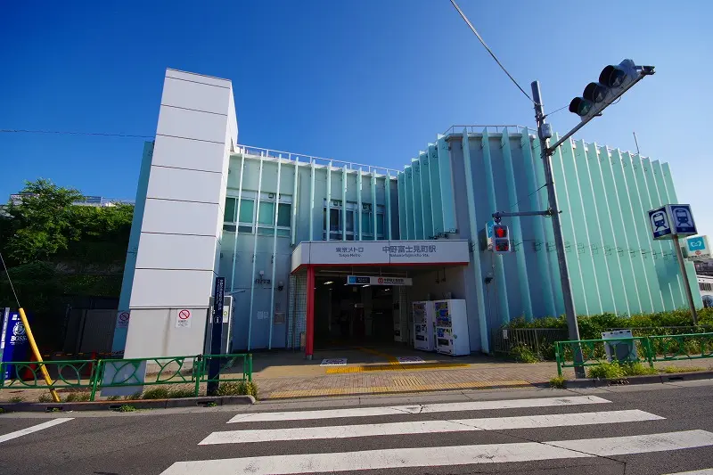 中野富士見町駅周辺の街並み