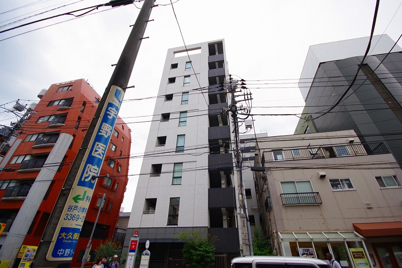 リビオ中野坂上パークフロント　外観キャッチ